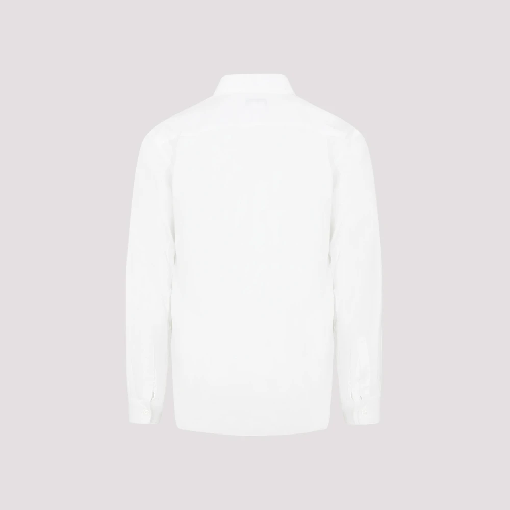 Comme des Garçons Witte Katoenen Overhemd Aw23 White Heren