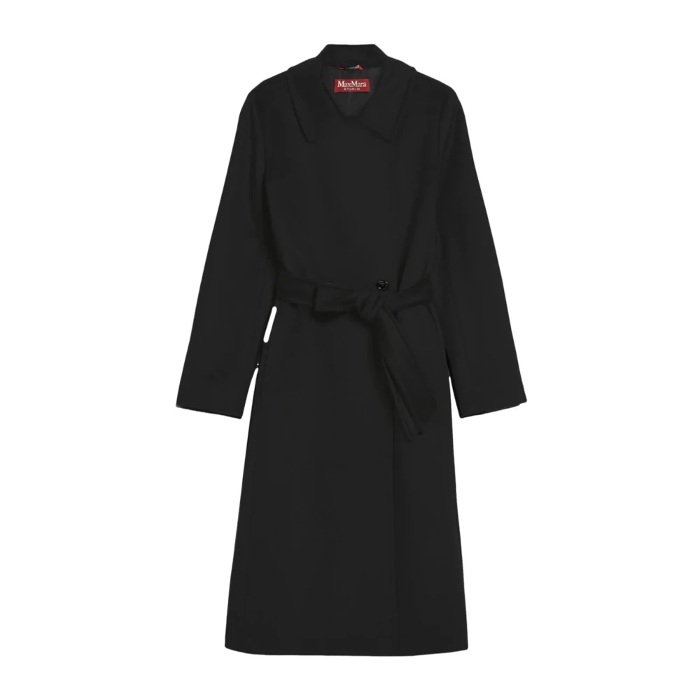 Coats > Belted Coats - - Max Mara Studio - Modalova