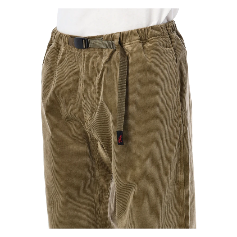 Gramicci Stijlvolle Corduroy Broek Laurel Aw24 Green Heren