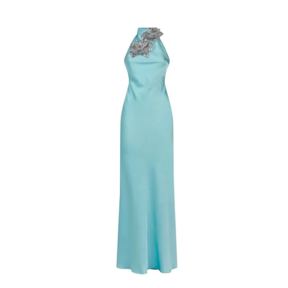 Amen Elegante Jurk Kleding Green Dames