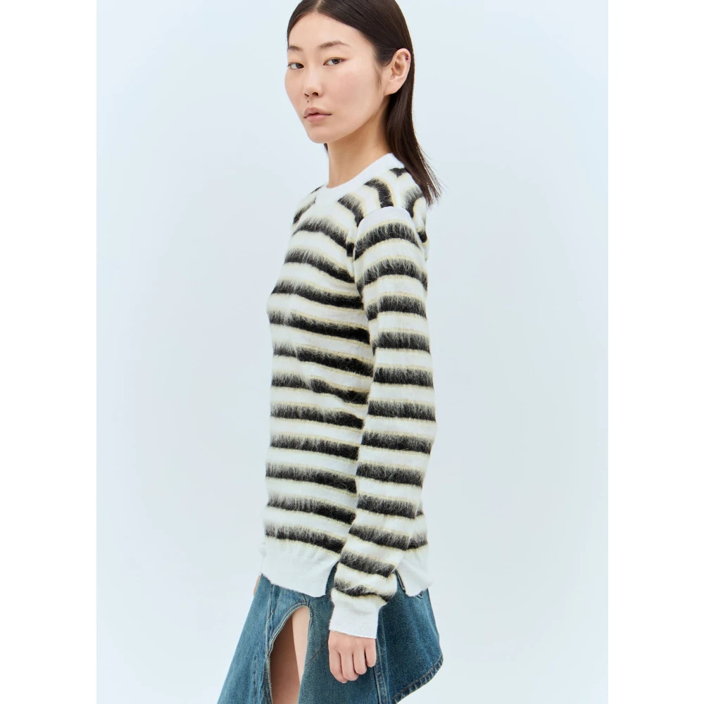 Marni Gestreepte Woltrui Multicolor Dames