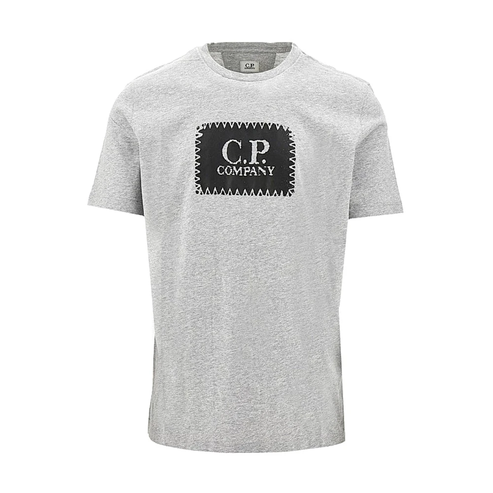 C.P. Company Casual Katoenen T-shirt Gray Heren