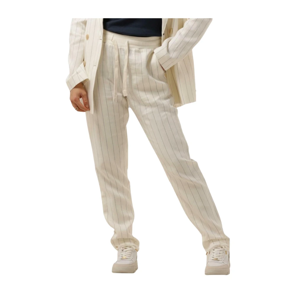 Moscow Witte Trendy Pantalon voor Vrouwen White Dames