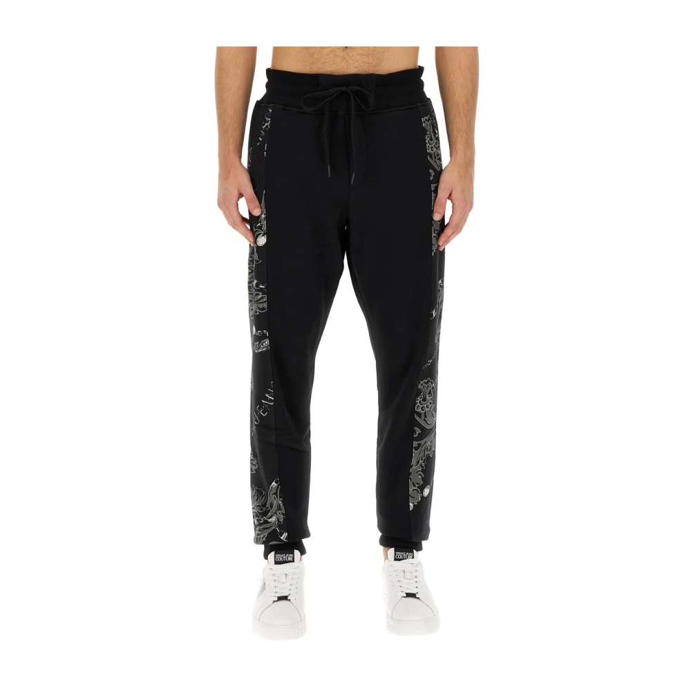 Versace Jeans Couture Couture Chain Jogging Pants Black, Herr