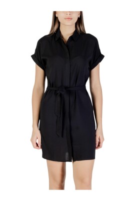 black-button-up-long-sleeve-dress