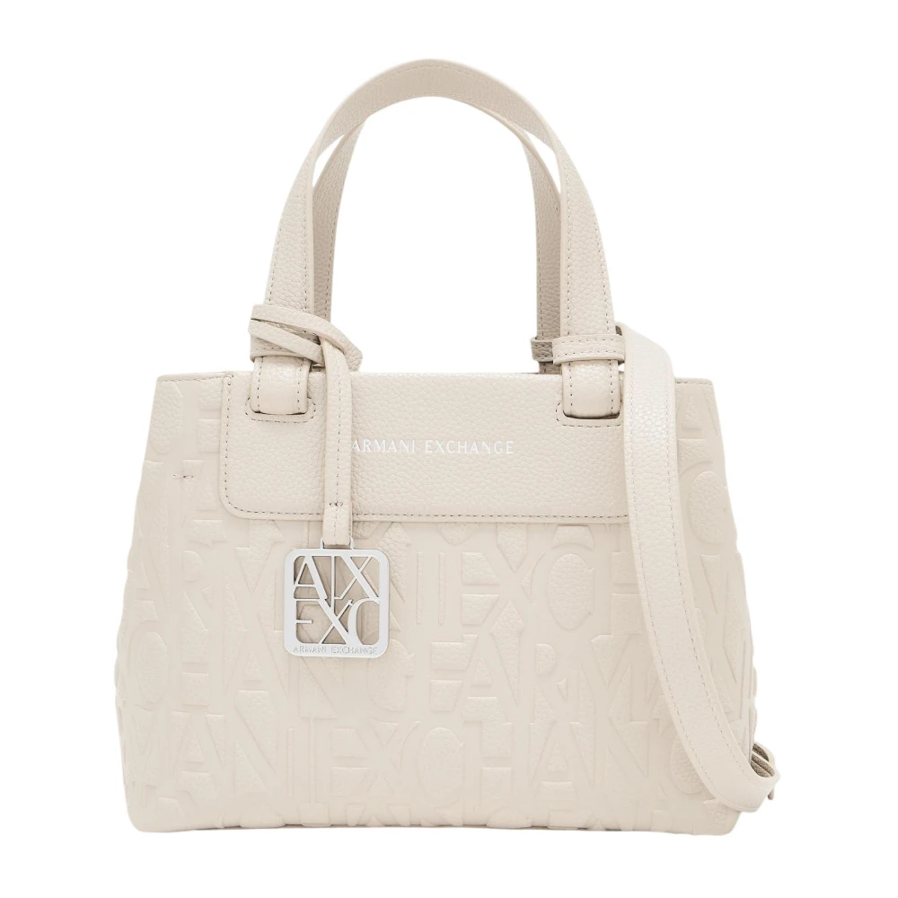 Armani Exchange Handbags, Female, One Size, Shopping Bag Beige