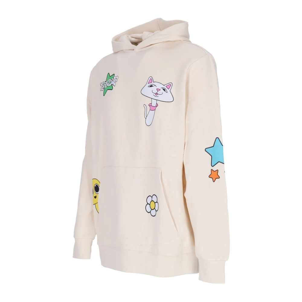 Ripndip Shroom Mania Hoodie Mineraalwas Beige Heren