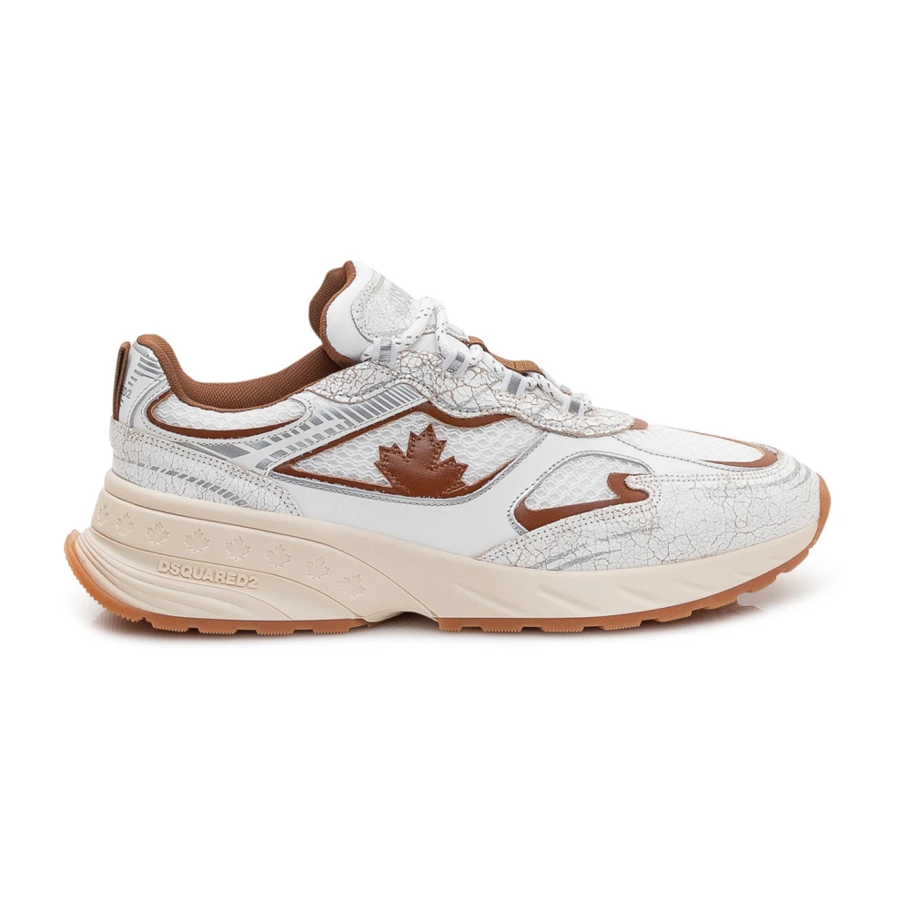 Dsquared2 Sprinter Sneaker Heren Schoenen Wit