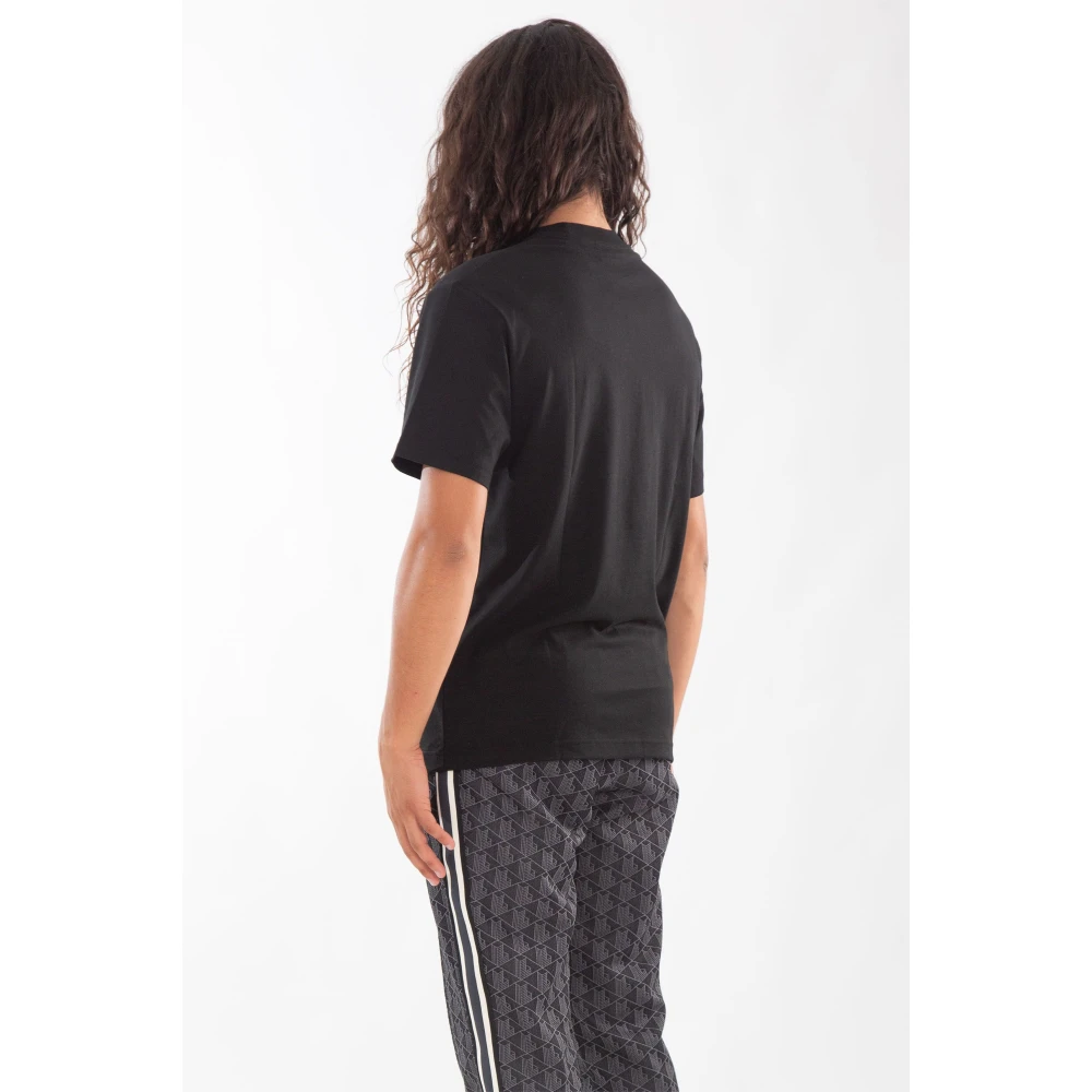 Lacoste Klassieke Croc Tee in 031 Black Heren