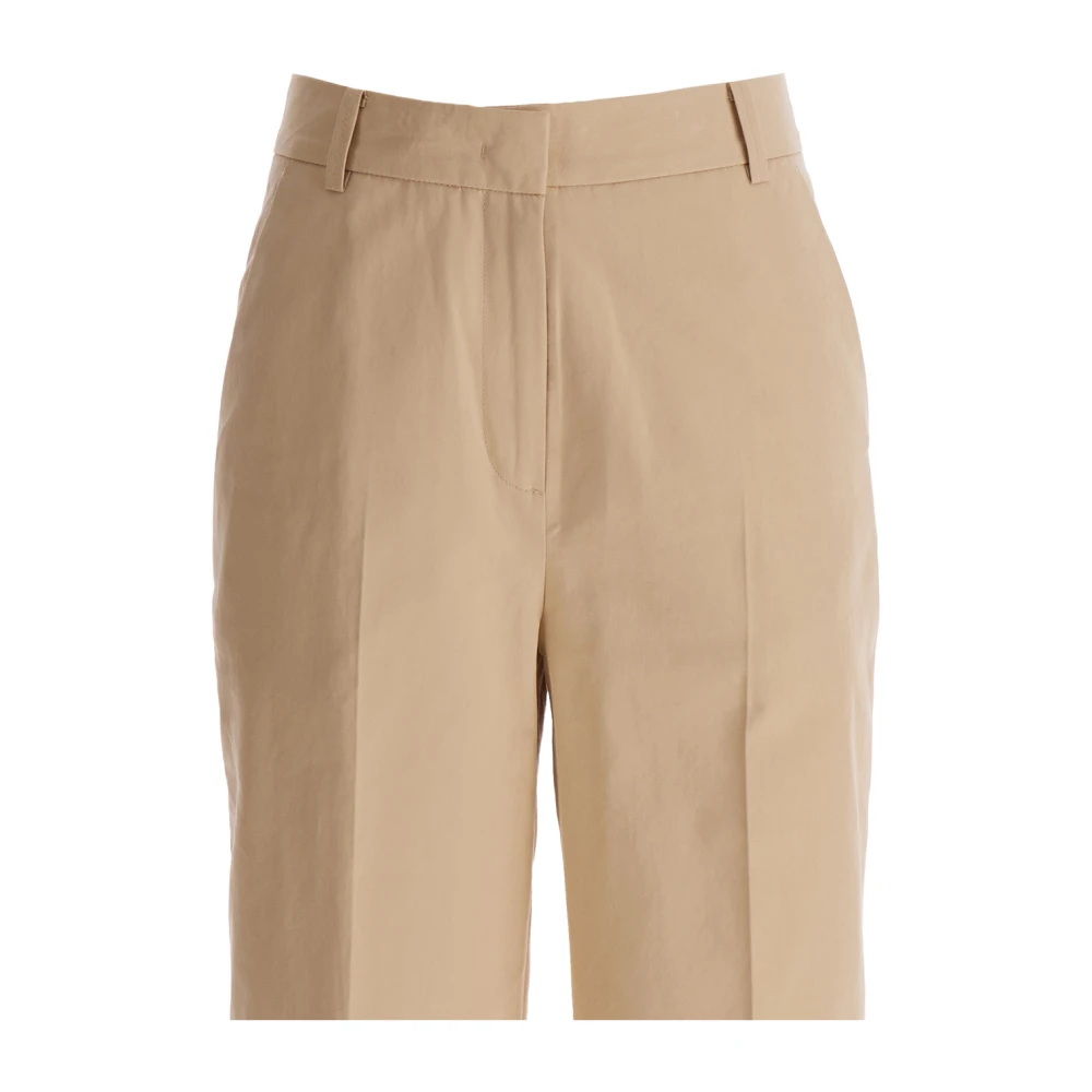 Dunst Wide Trousers Beige Dames