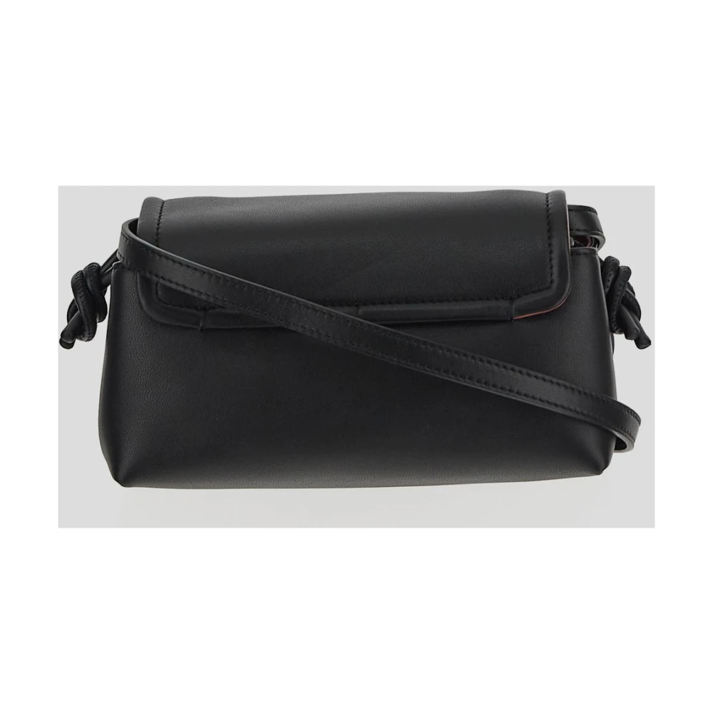 Valentino Garavani Leren Mini Tas Black Dames