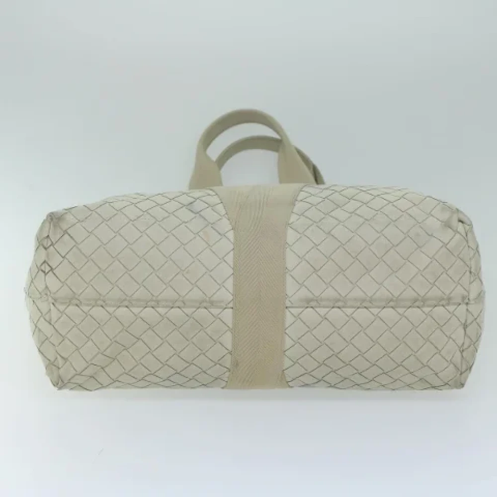 Bottega Veneta Vintage Pre-owned Leather handbags White Dames