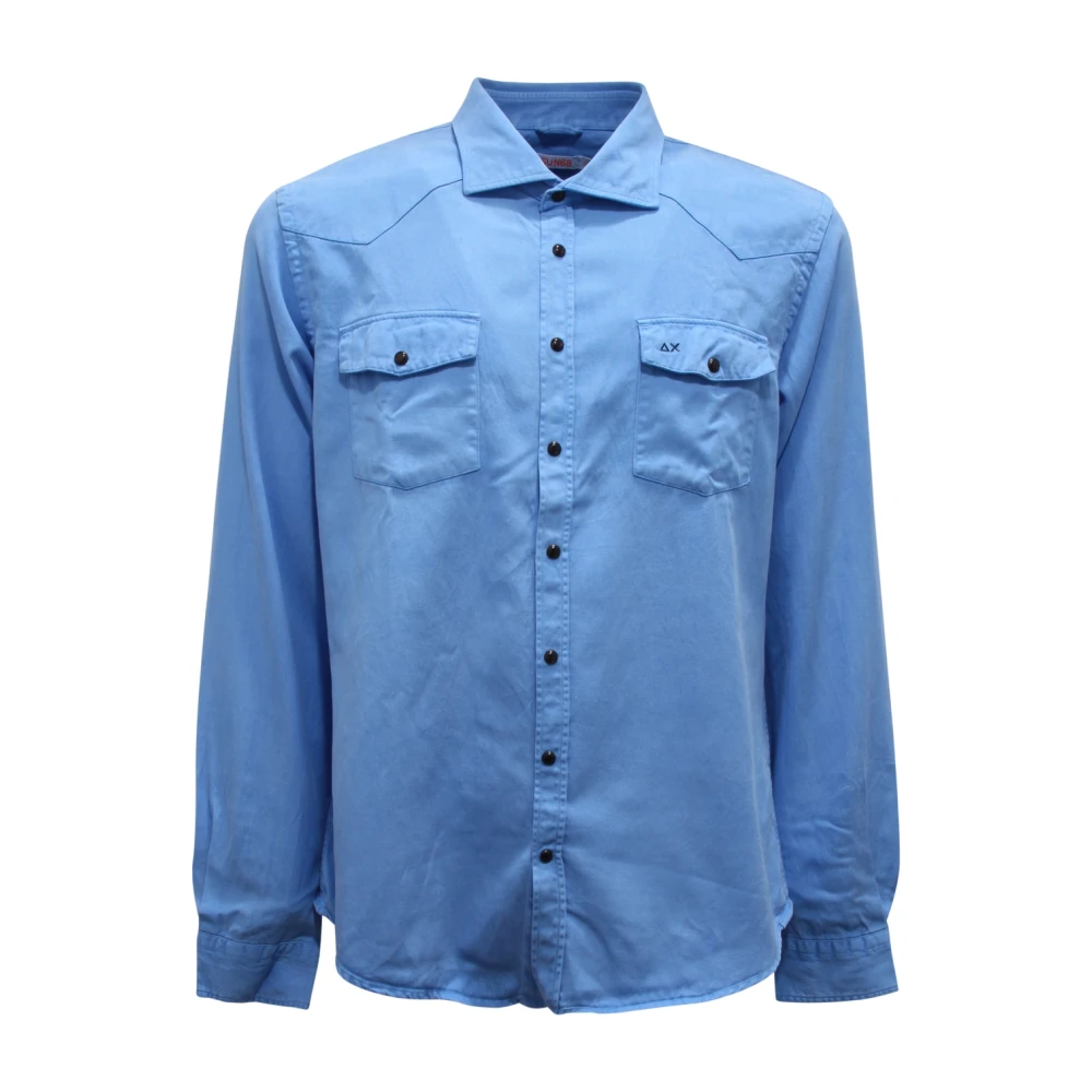 Shirts > Denim Shirts - - Sun68 - Modalova