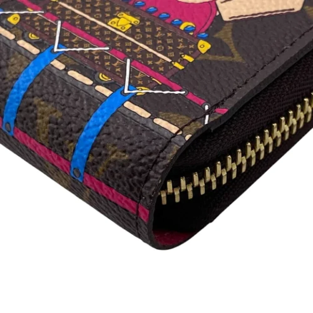 Louis Vuitton Vintage Pre-owned Canvas wallets Brown Dames
