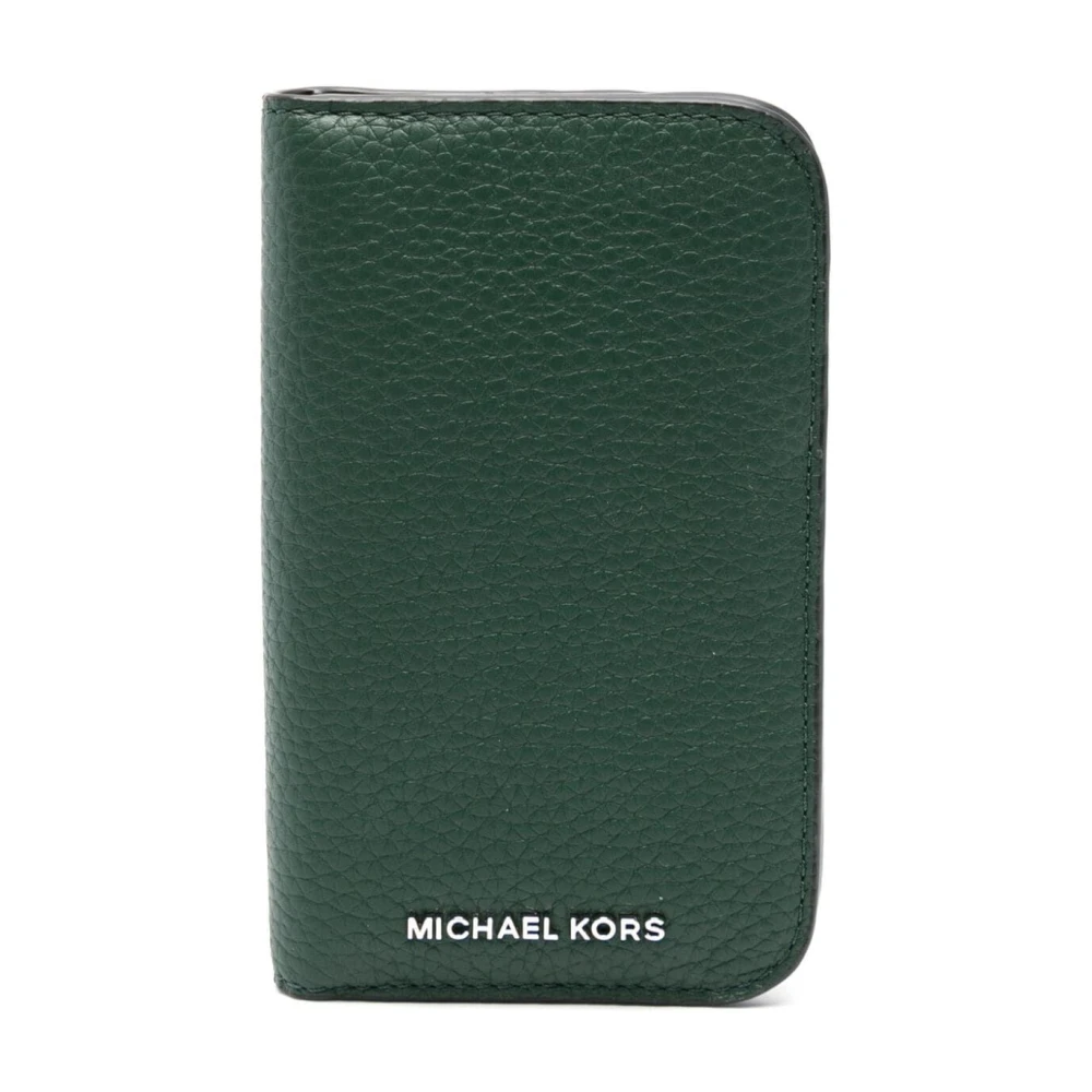 Michael Kors Hudson Snap CC-plånbok Green, Herr