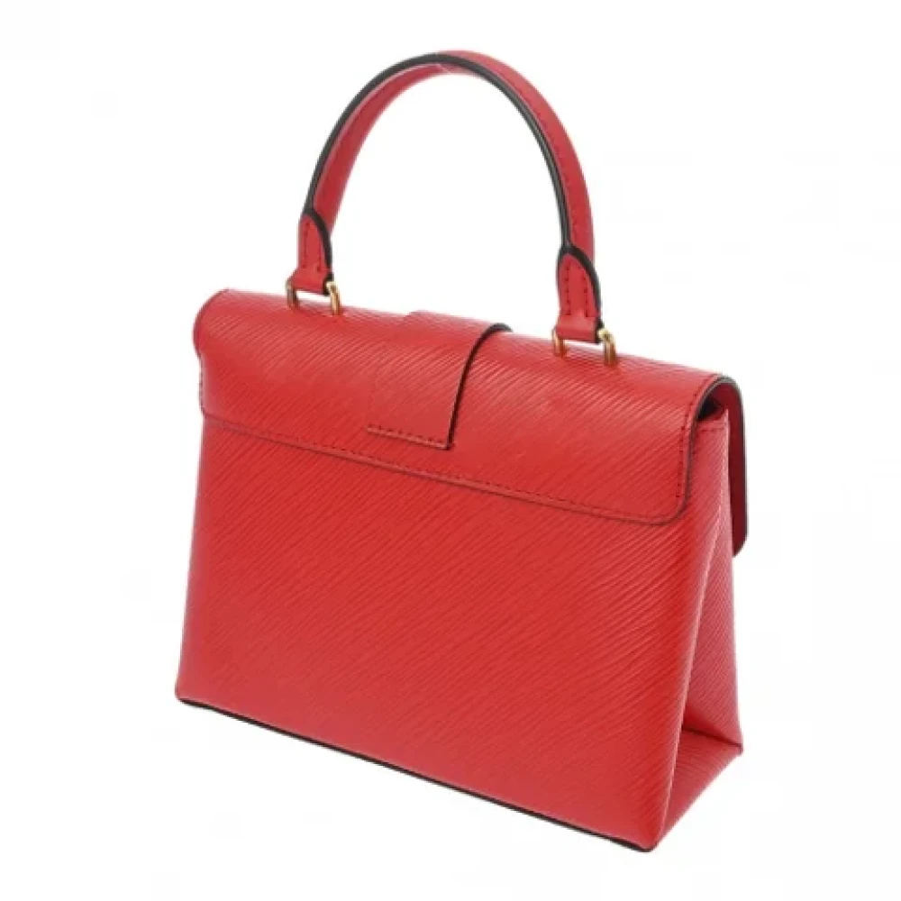 Louis Vuitton Vintage Pre-owned Leather louis-vuitton-bags Red Dames