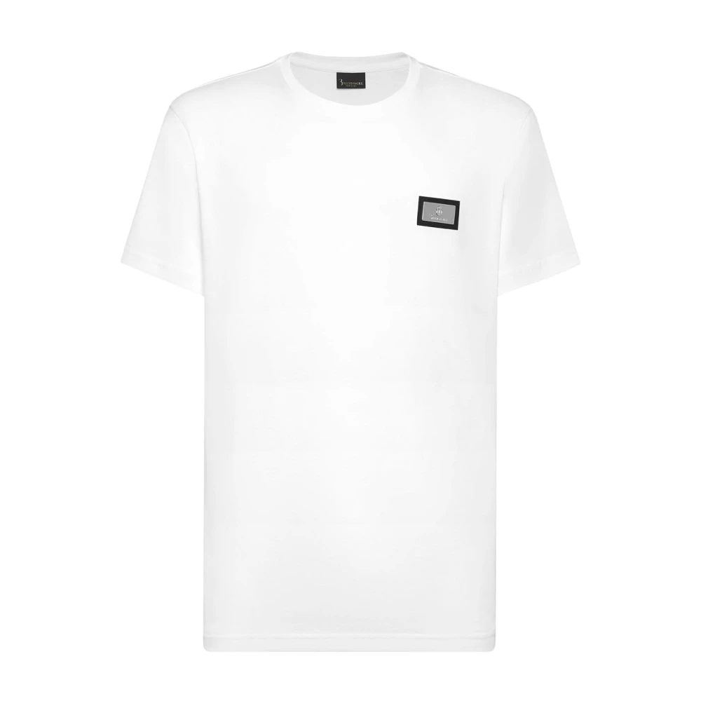 Billionaire Casual Katoenen T-shirt Wadcmtk7632Bte014N01 White Heren