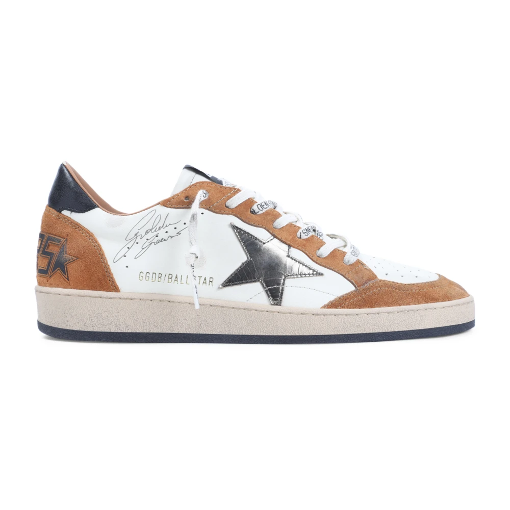 Golden Goose Herr Multicolor Skor 40 Eu, Läder, Ball Star Sneakers