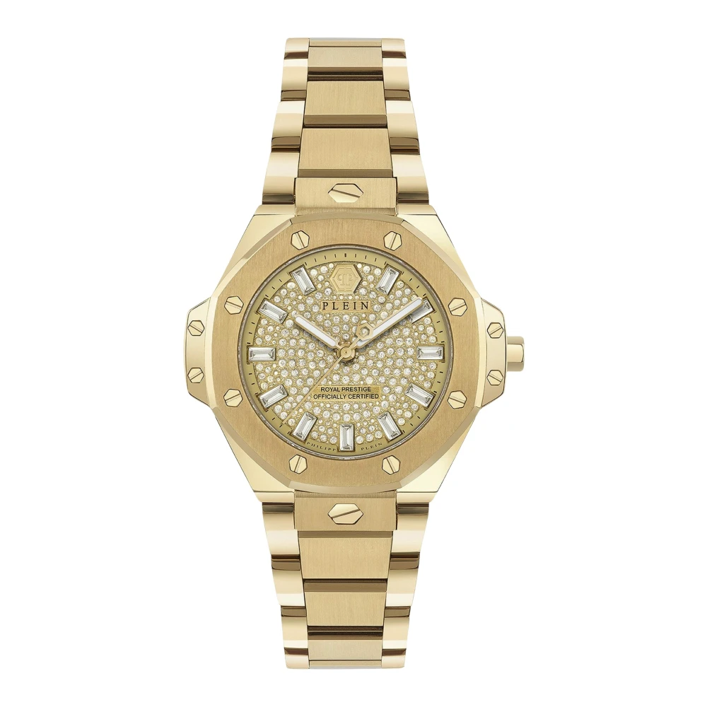 Philipp Plein Royal Prestige - Female - Watches - Yellow - One Size - Accessories