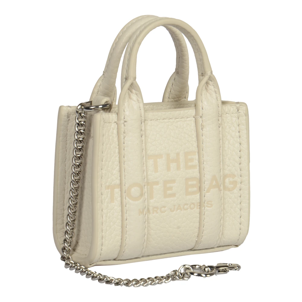 Marc Jacobs Nano Tote Charm Beige Dames