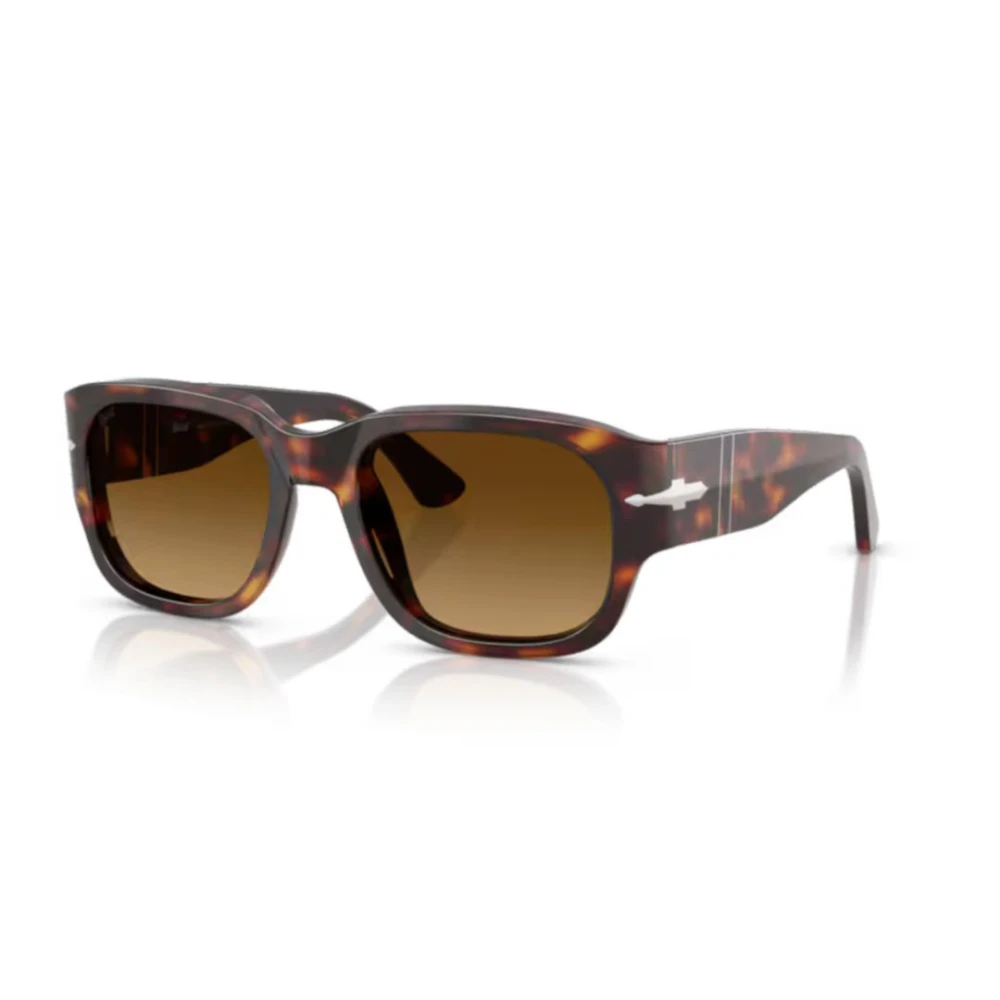 Persol Unisex Sunglass PO3380S - Frame color: Havana, Lens color: Light Brown Gradient Dark Brow - Image 4