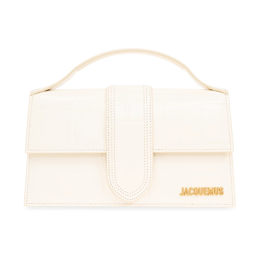 Jacquemus Le Grand Bambino schoudertas Beige Dames