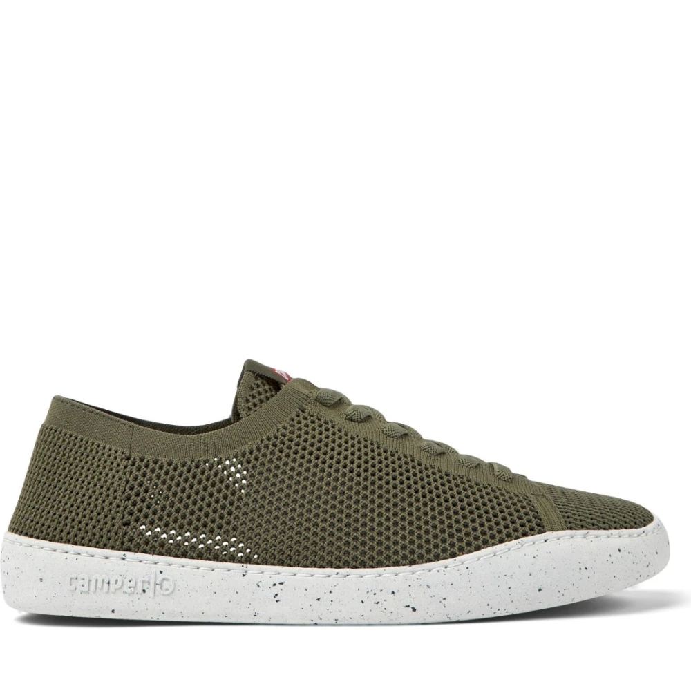 Camper Men's Green Sneakers, 8 Uk, Peu Touring Trainers