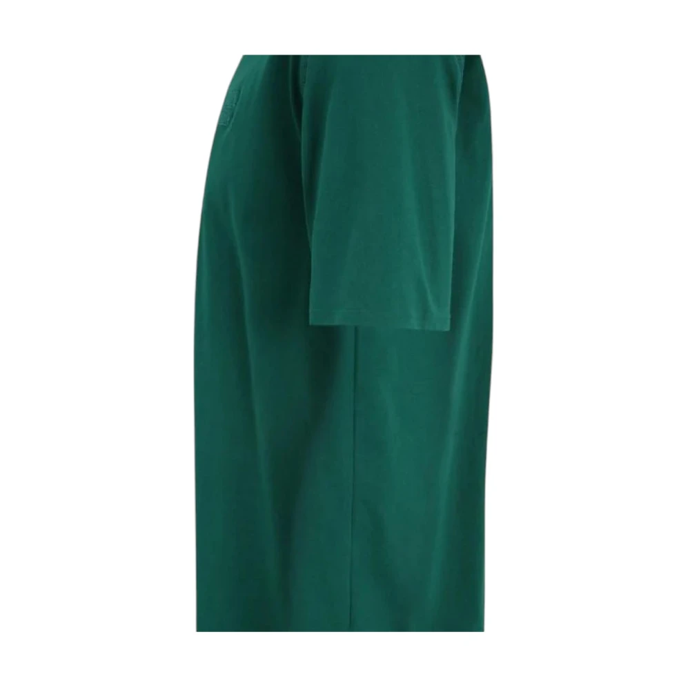 Fila Katoenen T-shirt voor Modieus Comfort Green Heren