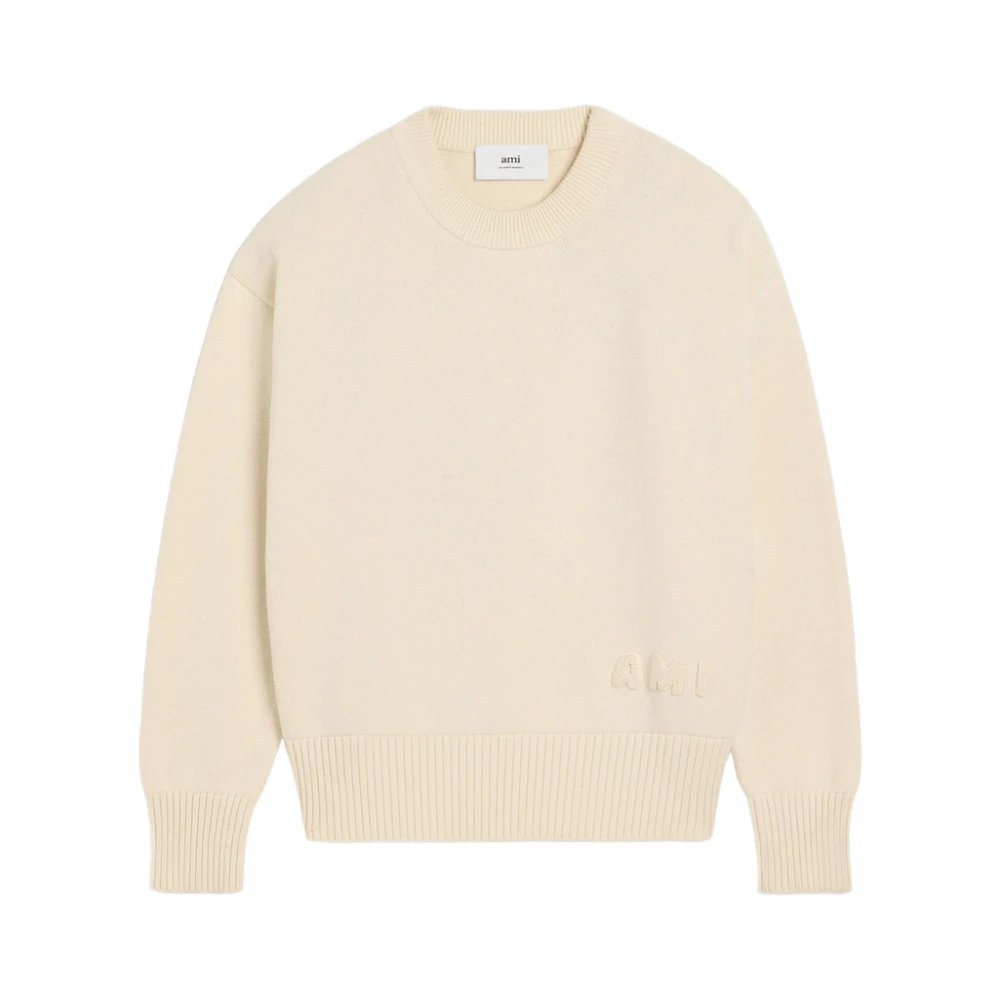 Knitwear > Round-neck Knitwear - - Ami Paris - Modalova