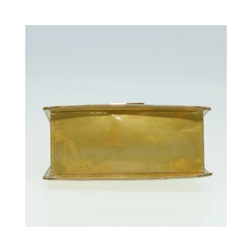 Louis Vuitton Vintage Pre-owned Leather handbags Beige Dames