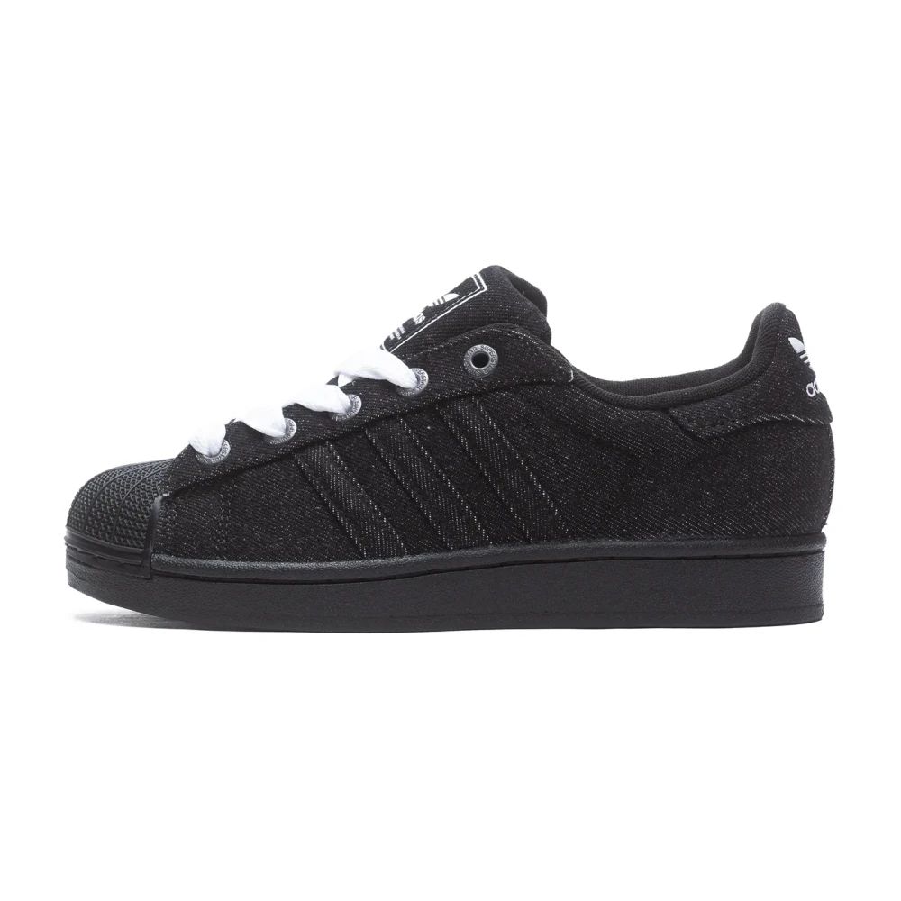 Adidas Men's Black Superstar Ii - Skateboarding - 4 Uk - Sport