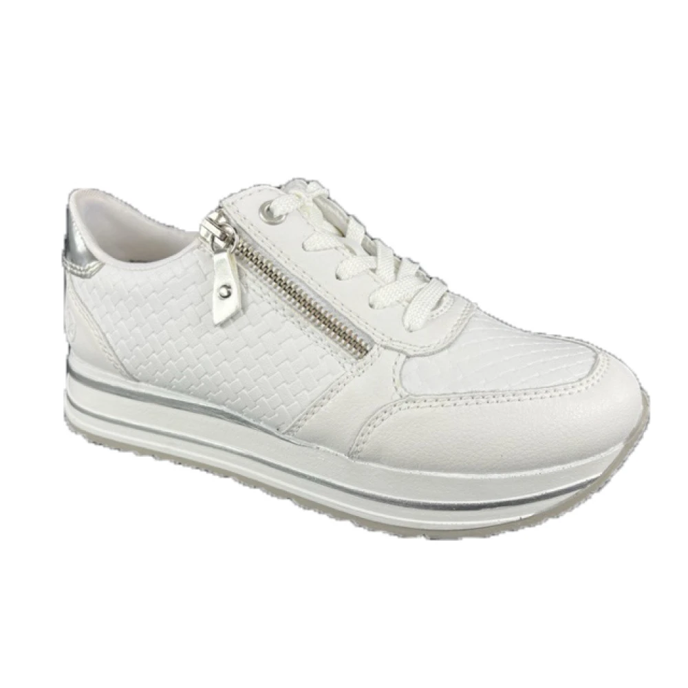Rieker Stijlvolle Sneakers Dames Schoenen Wit