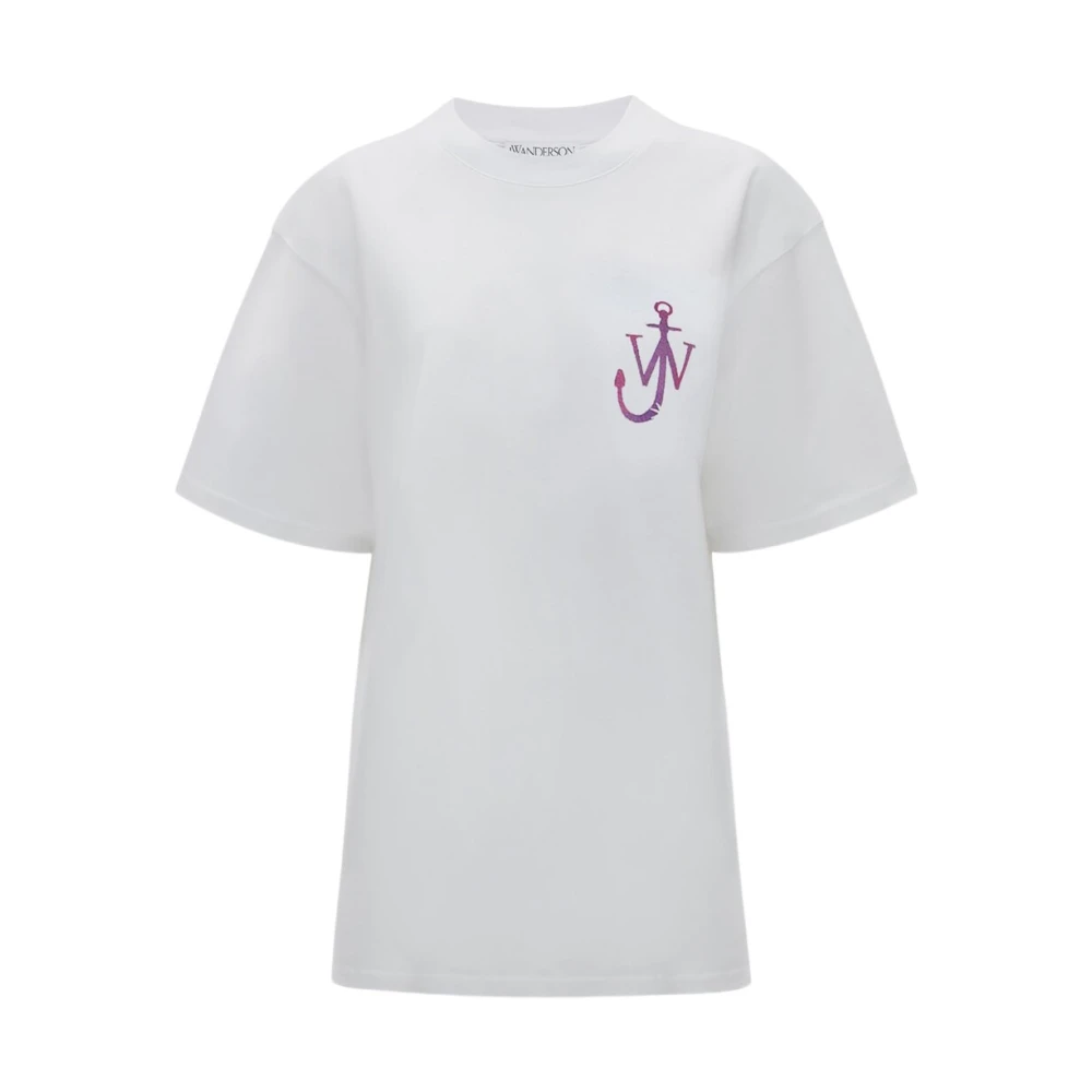 JW Anderson Naturally Sweet T-Shirt White Dames
