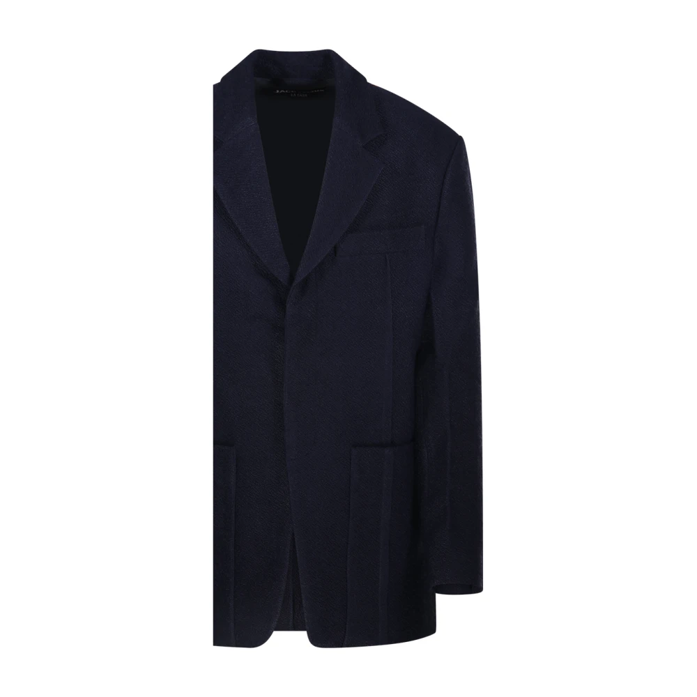 Jacquemus Donkerblauwe Herenjas Blue Dames