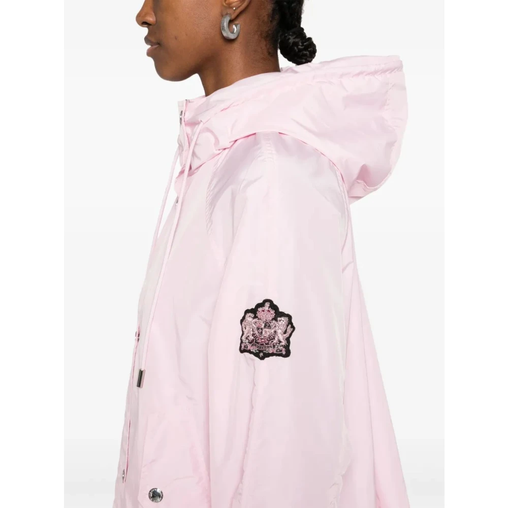 Ermanno Scervino Stijlvolle Parka Jas voor Mannen Pink Dames