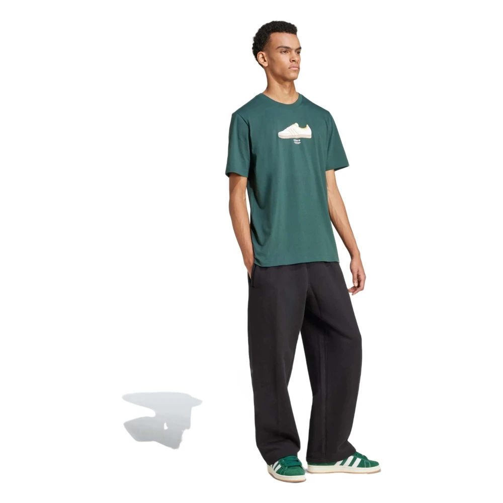 Adidas T-shirt Green Heren