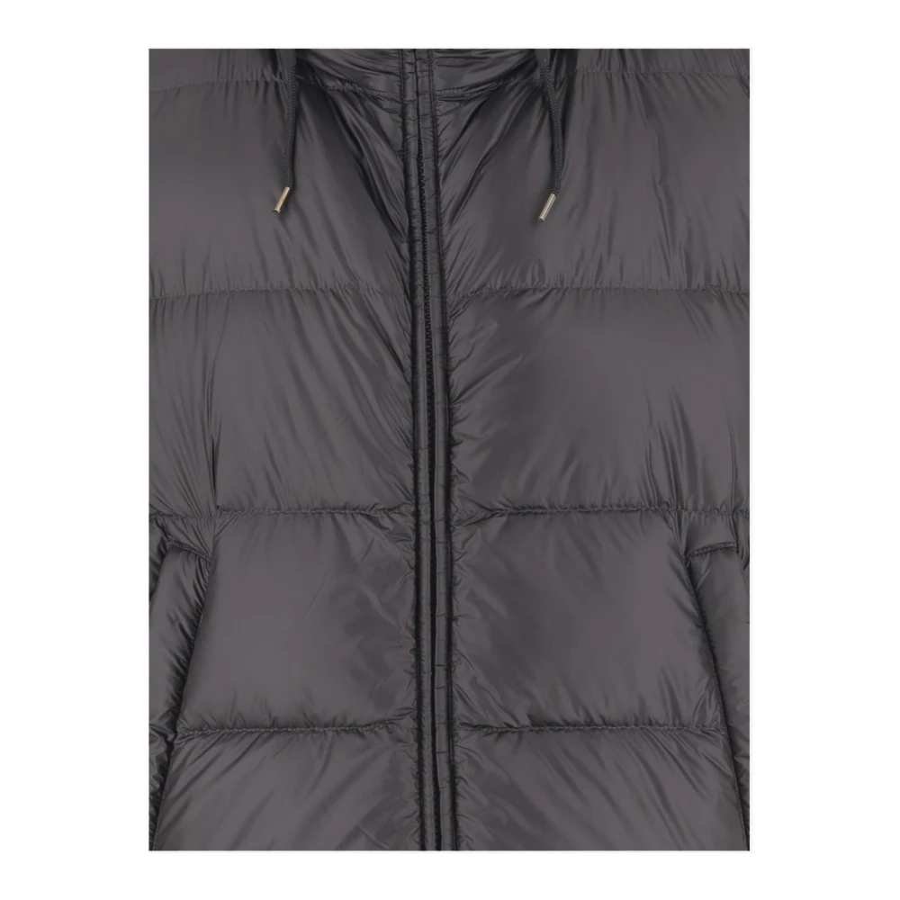 Ten C Zwarte Nylon Donsjas Black Heren