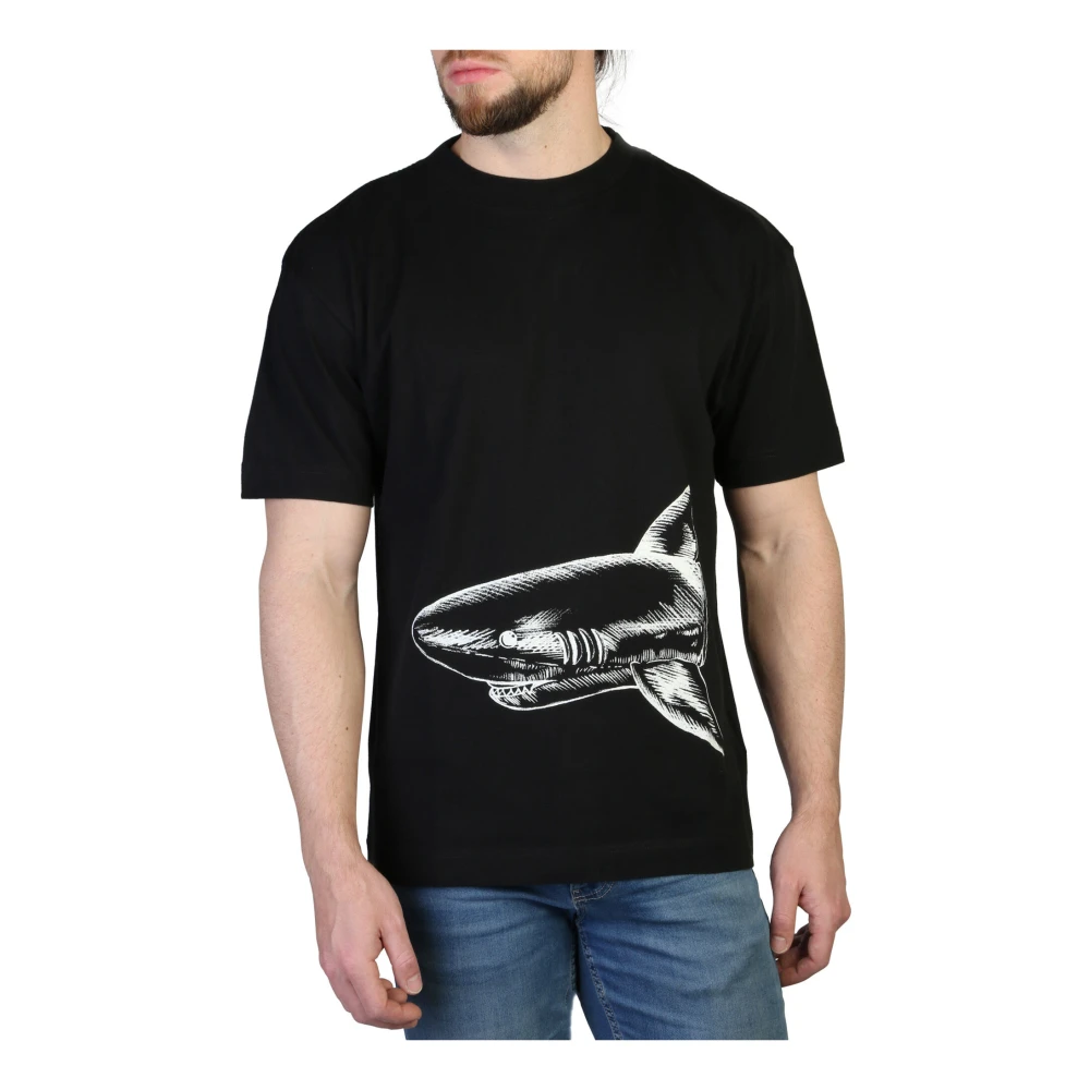 Palm Angels Kortärmad T-shirt för Män från Vår/Sommar Kollektionen Black, Herr