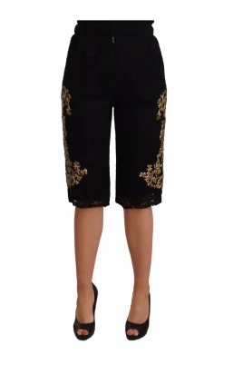 Lace Gold Baroque Special Piece Shorts