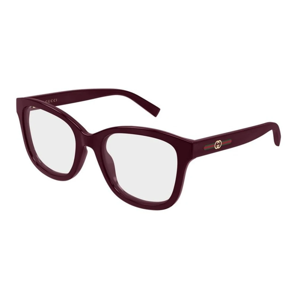 Gucci Women's Red Glasses, 53 Mm, Optical Frame