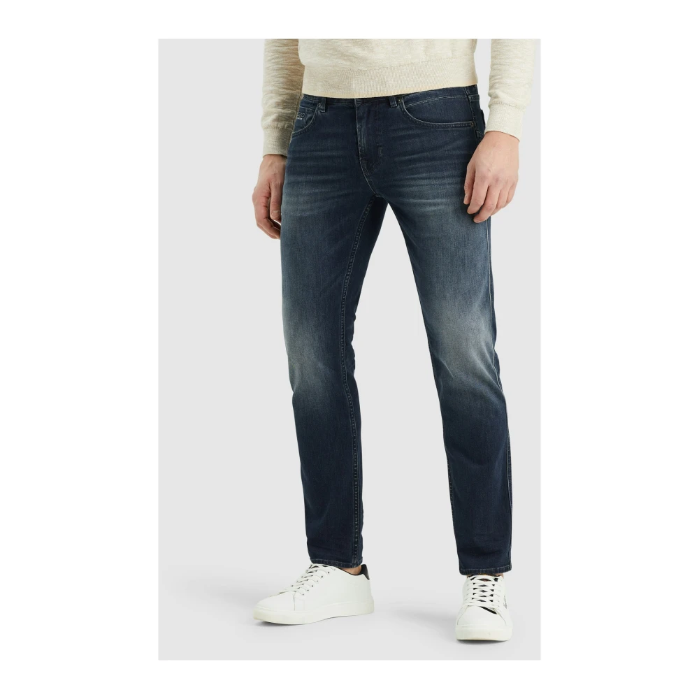 PME Legend Nightflight Slim Denim Jeans Stone Grey Blue Heren