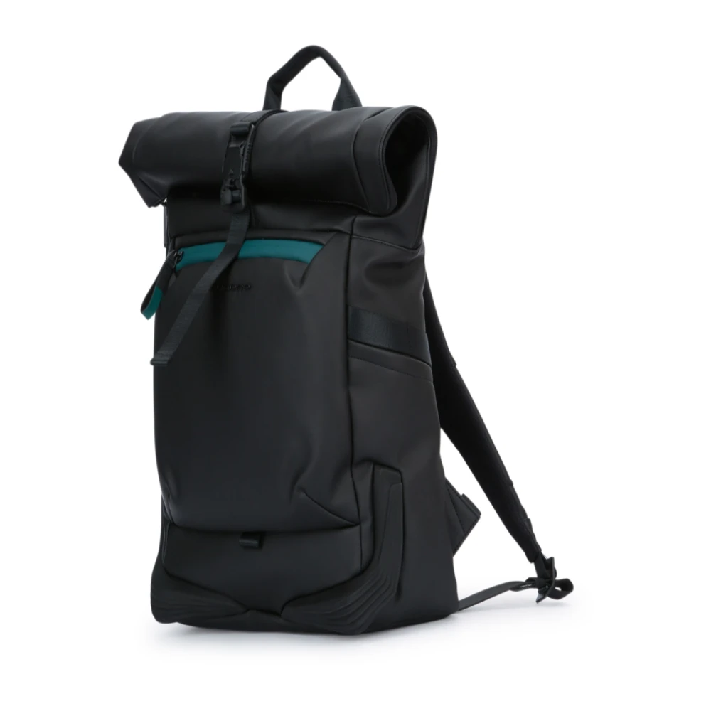 Piquadro Roltop Stoffen Rugzak Blue Unisex