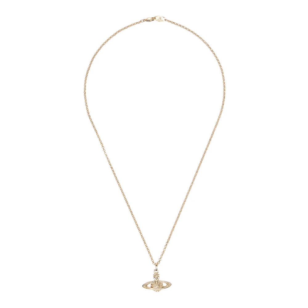 Vivienne Westwood Yellow Mini Bas Relief Necklace - Male - Necklaces - One Size - Accessories