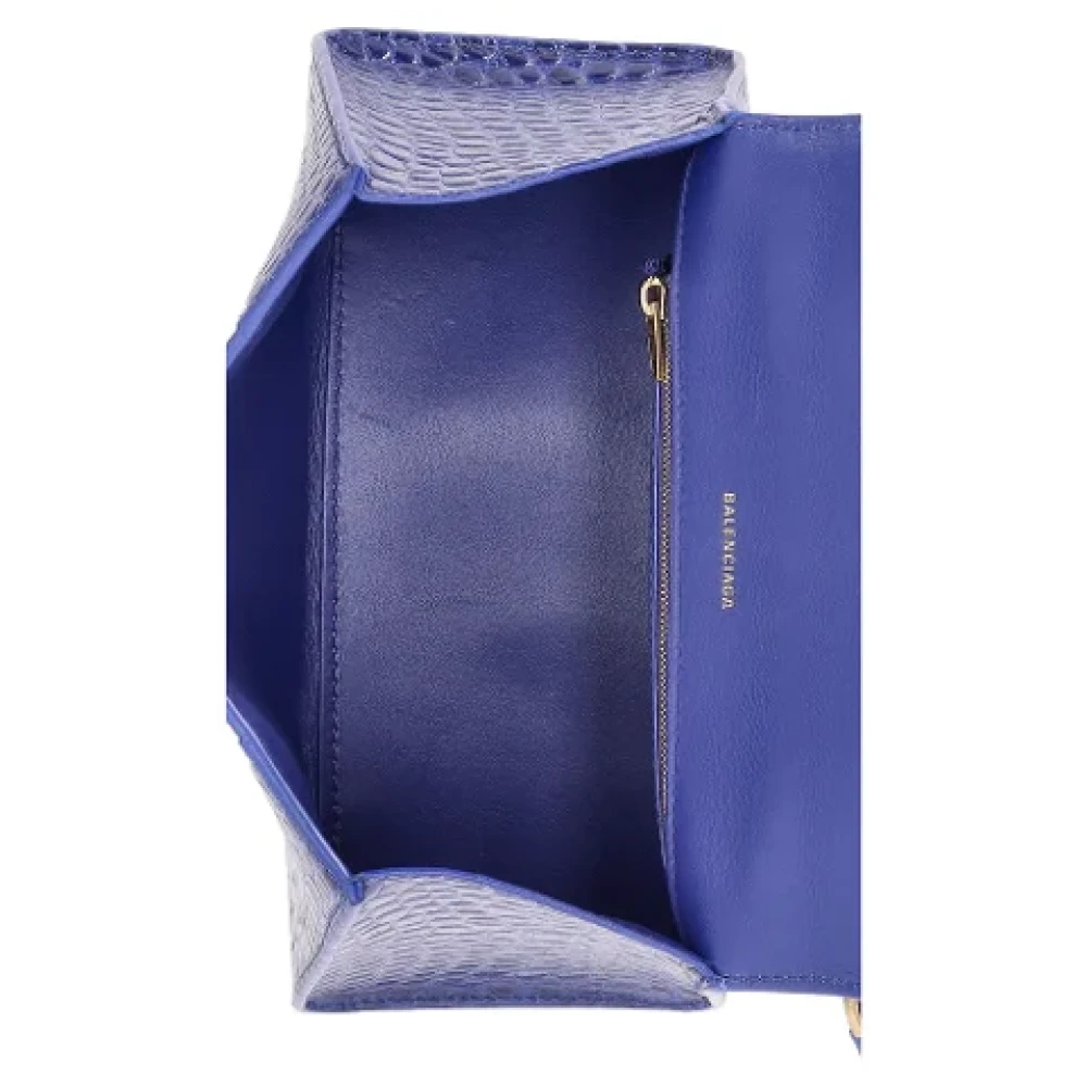 Balenciaga Vintage Pre-owned Leather handbags Blue Dames