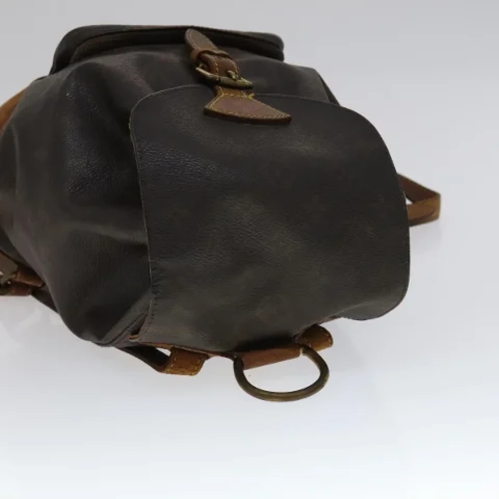 Louis Vuitton Vintage Pre-owned Canvas backpacks Brown Dames