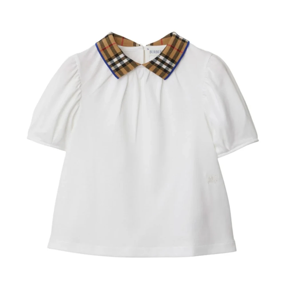 Burberry Barn T-shirts Alesea Top White, Flicka