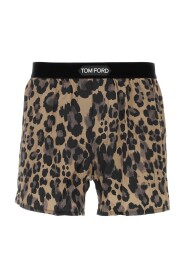 Luksuriøse Printede Silke Boxershorts