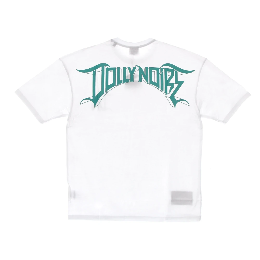 Dolly Noire 3D Lettering Oversize Tee Wit White Heren