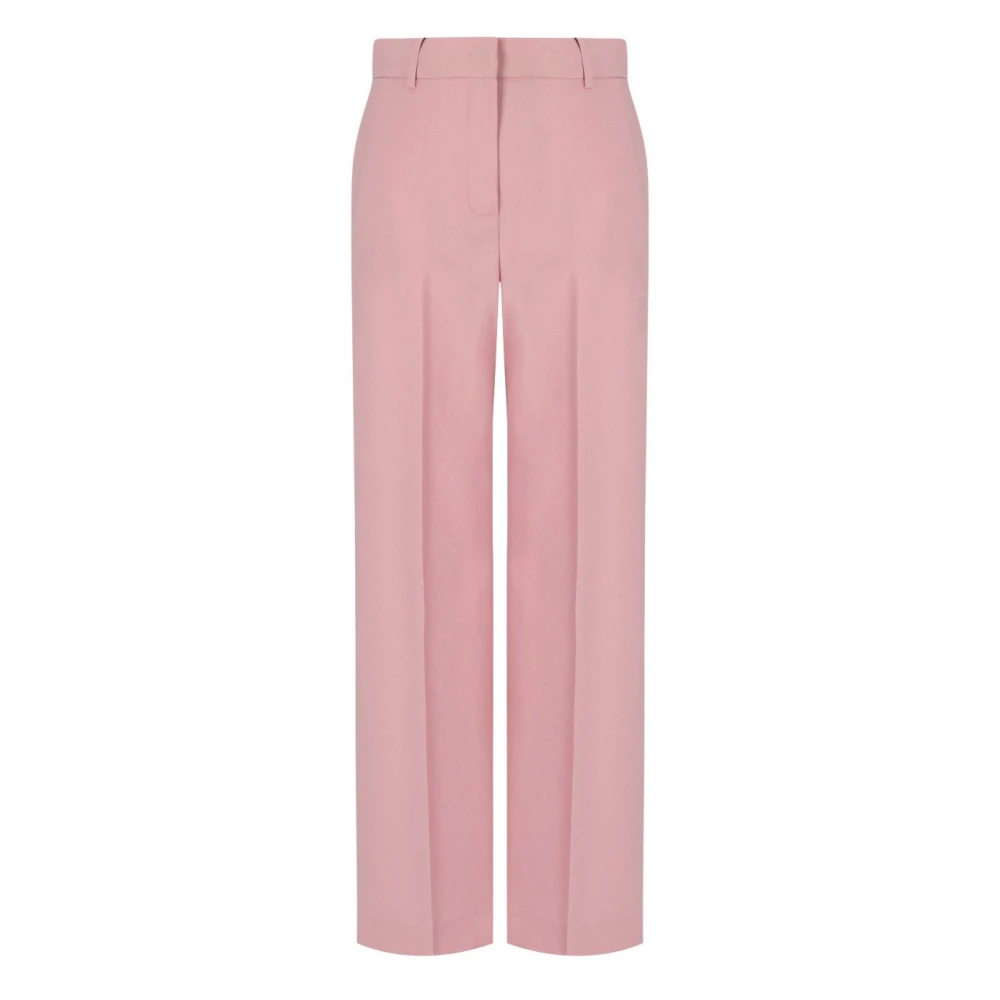 Weekend Max Mara Women's Pink Visivo Trousers - Wide Trousers - S - Trousers