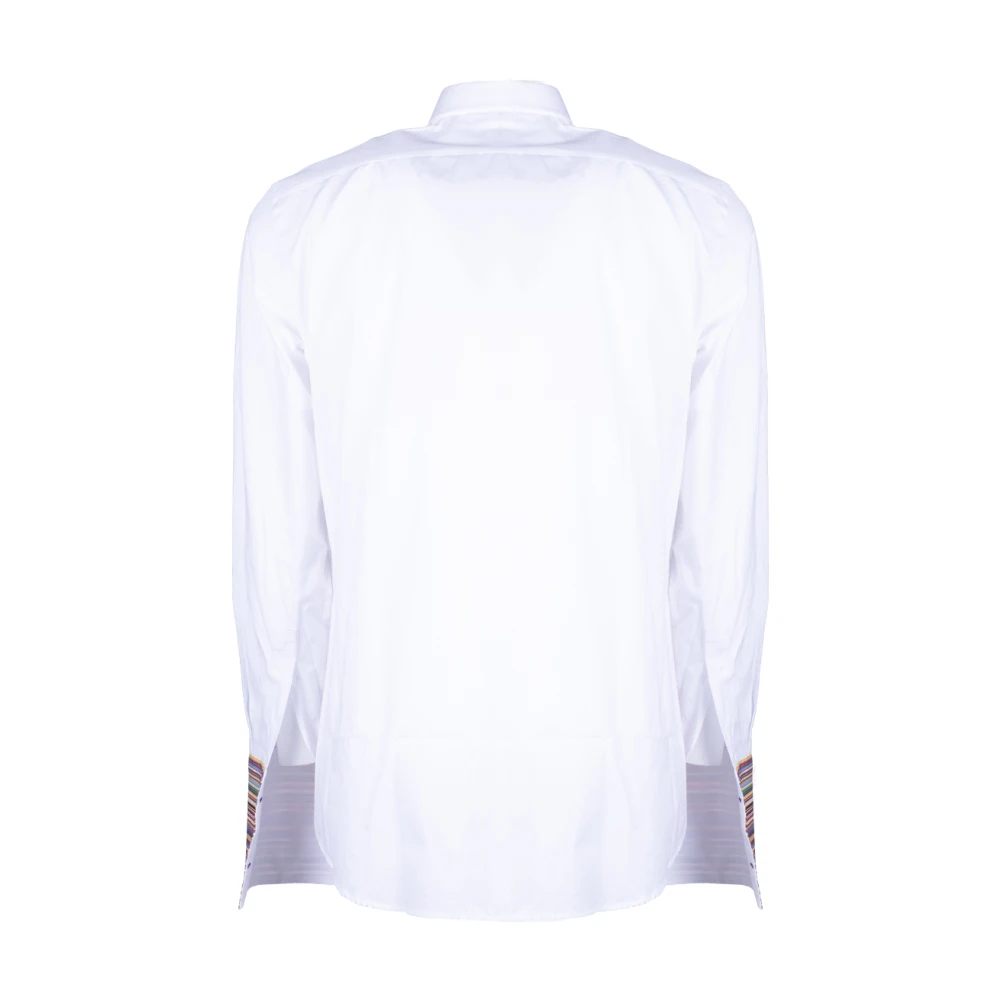 Paul Smith Klassiek Wit Dubbele Manchet Overhemd White Heren